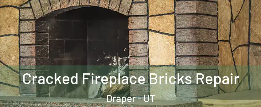  Cracked Fireplace Bricks Repair Draper - UT