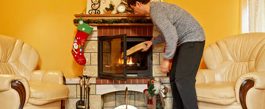 Gas to Wood-Burning Fireplace Conversion Services in Draper, Utah