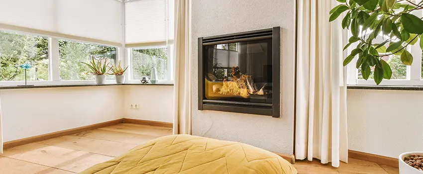 Residential Fireplace Ceramic Glass Installation in Draper, UT