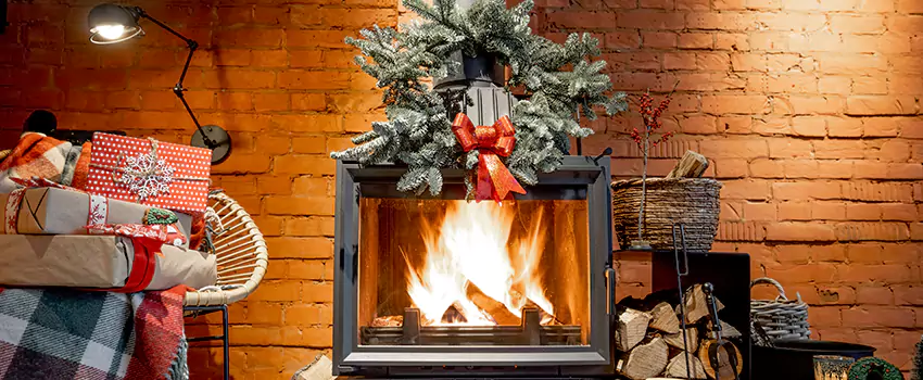 Travis Industries Linear Gas Fireplace Installation in Draper, Utah