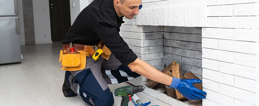Fireplace Damaged Damper Frame Repair Services in Draper, Utah