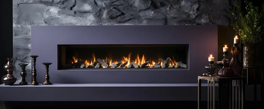 Ember Bed for Ventless Gas Fireplace in Draper, UT